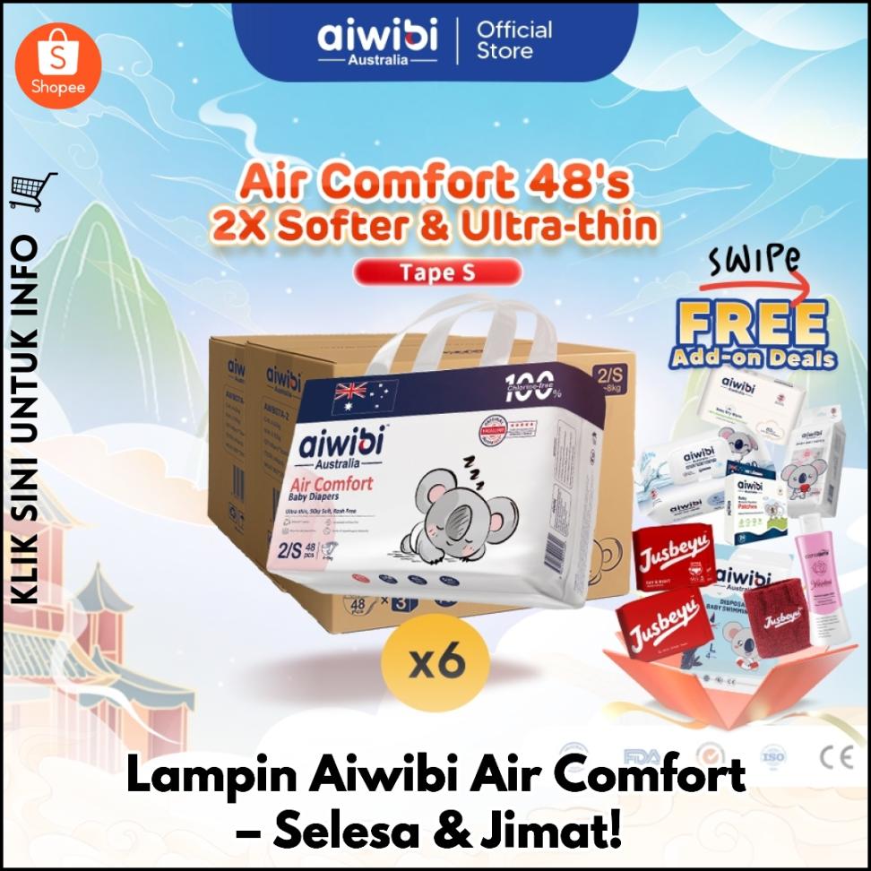 Lampin Aiwibi Air Comfort – Selesa & Jimat!