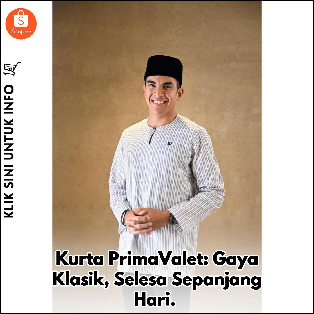Kurta PrimaValet: Gaya Klasik, Selesa Sepanjang Hari.