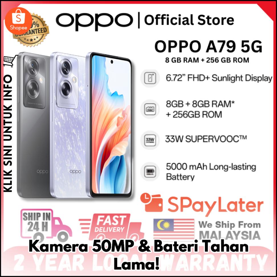 Kamera 50MP & Bateri Tahan Lama!