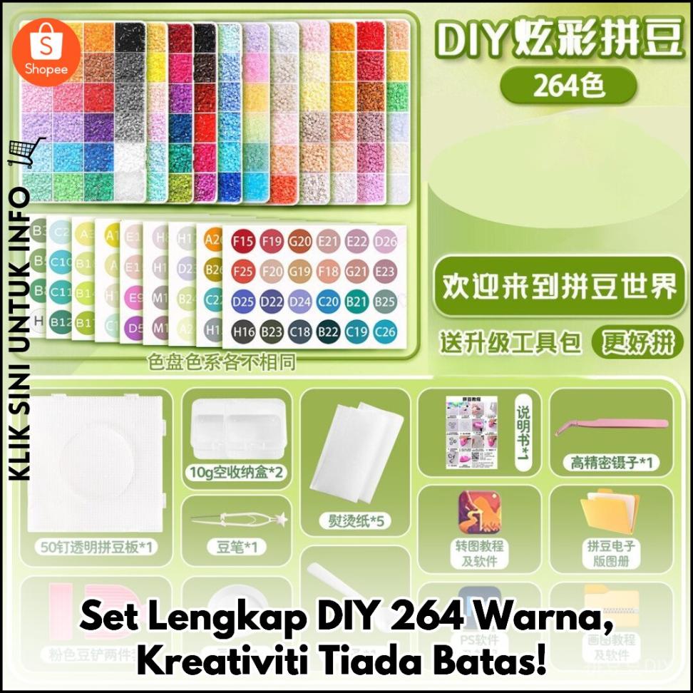 Set Lengkap DIY 264 Warna, Kreativiti Tiada Batas!