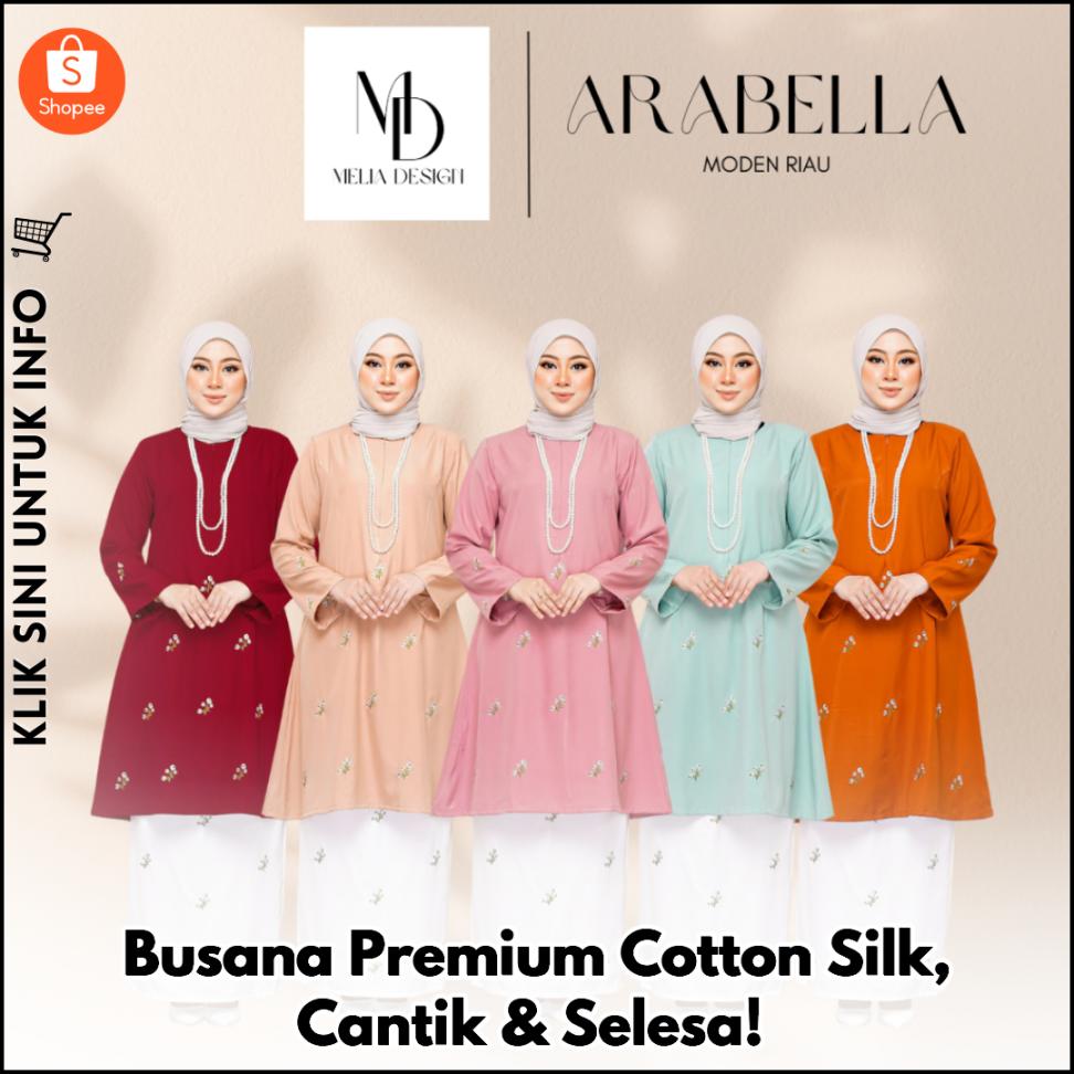 Busana Premium Cotton Silk, Cantik & Selesa!