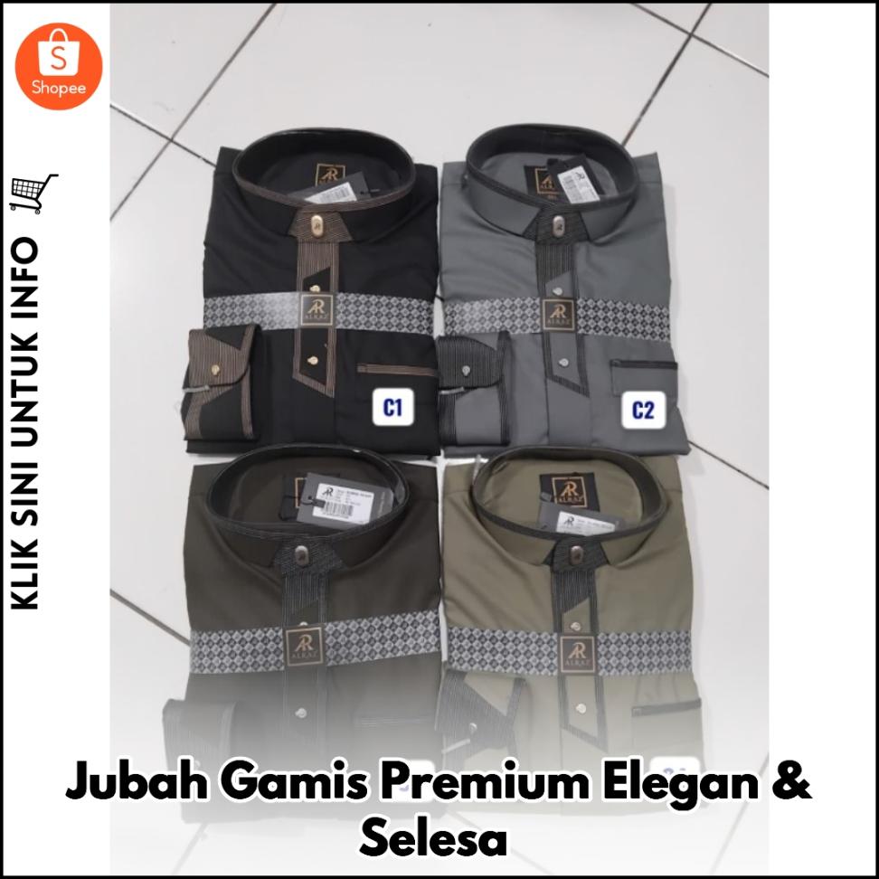 Jubah Gamis Premium Elegan & Selesa