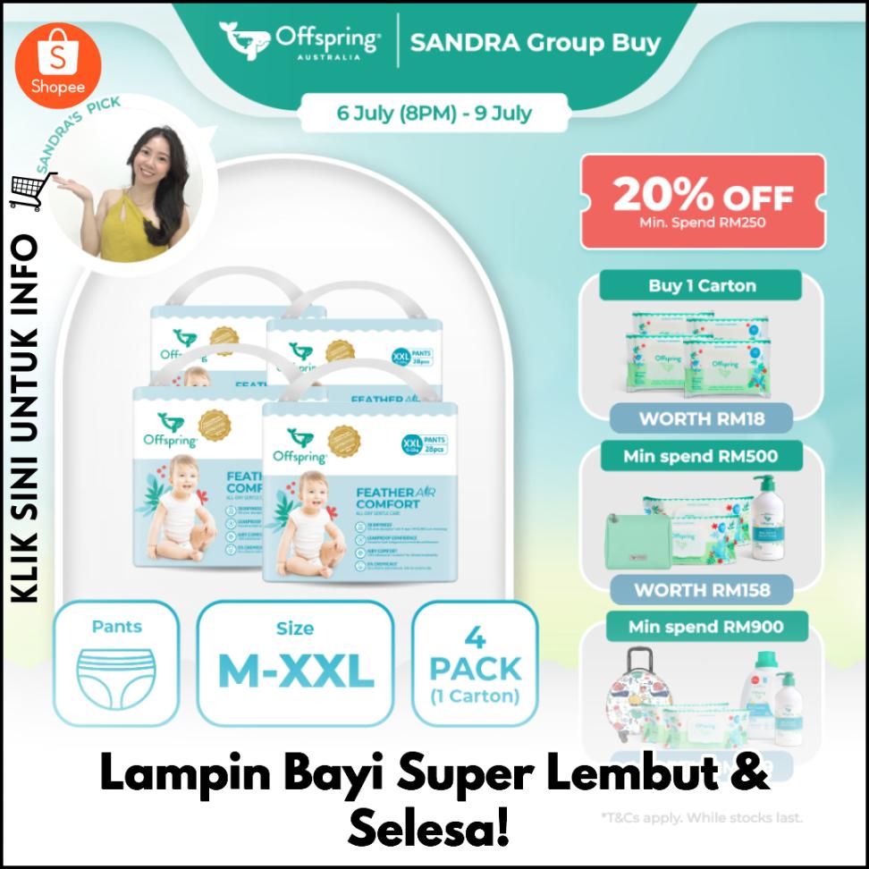 Lampin Bayi Super Lembut & Selesa!
