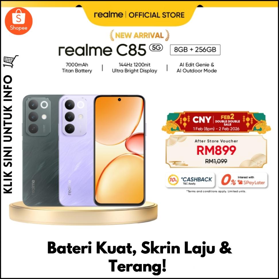 Bateri Kuat, Skrin Laju & Terang!