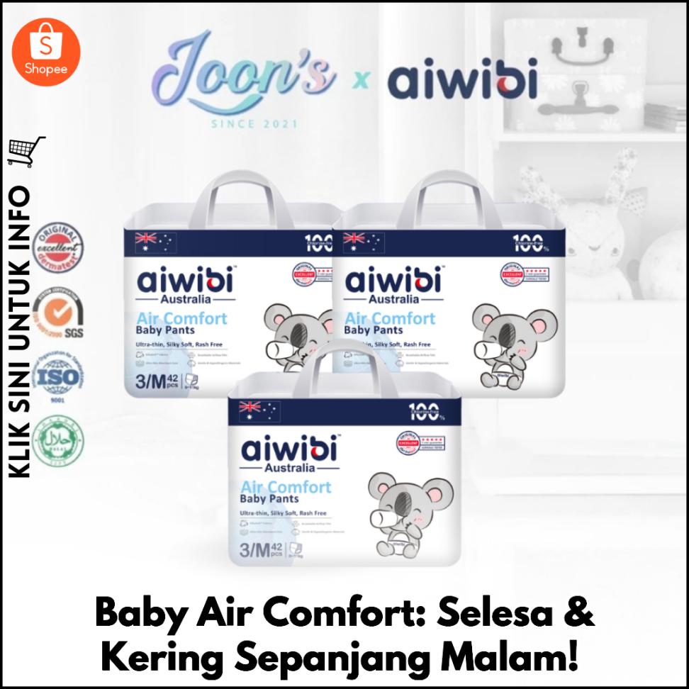 Baby Air Comfort: Lampin & Seluar 3 Pek