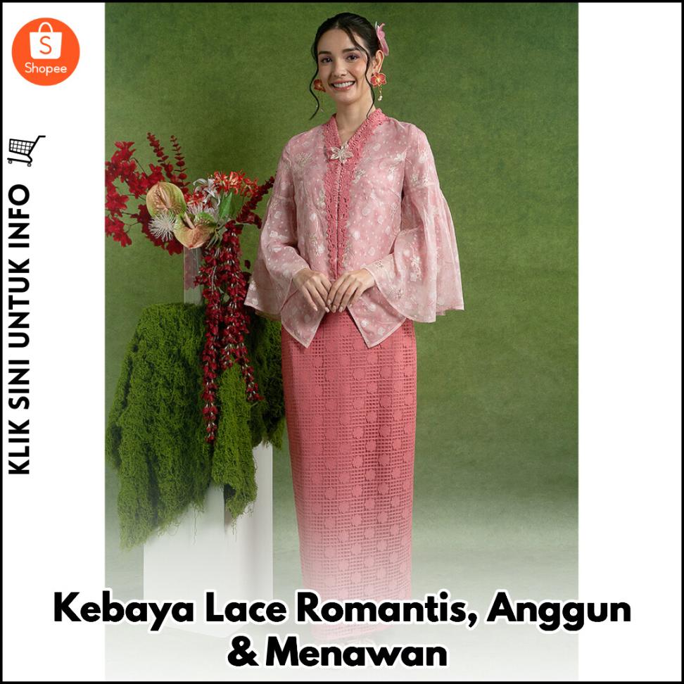 Kebaya Lace Romantis, Anggun & Menawan