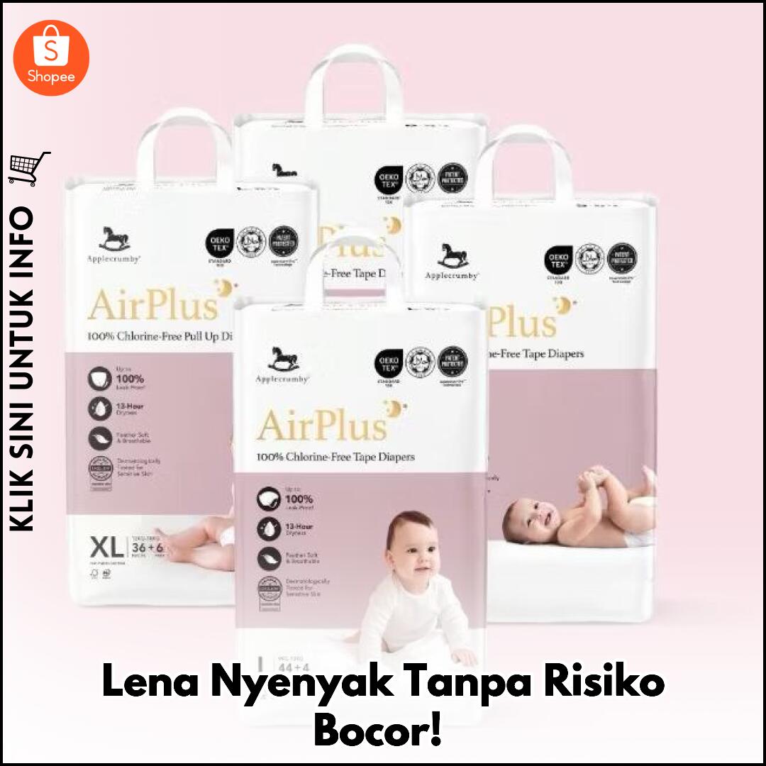 Tidur Lena Sepanjang Malam Dengan Lampin Premium!