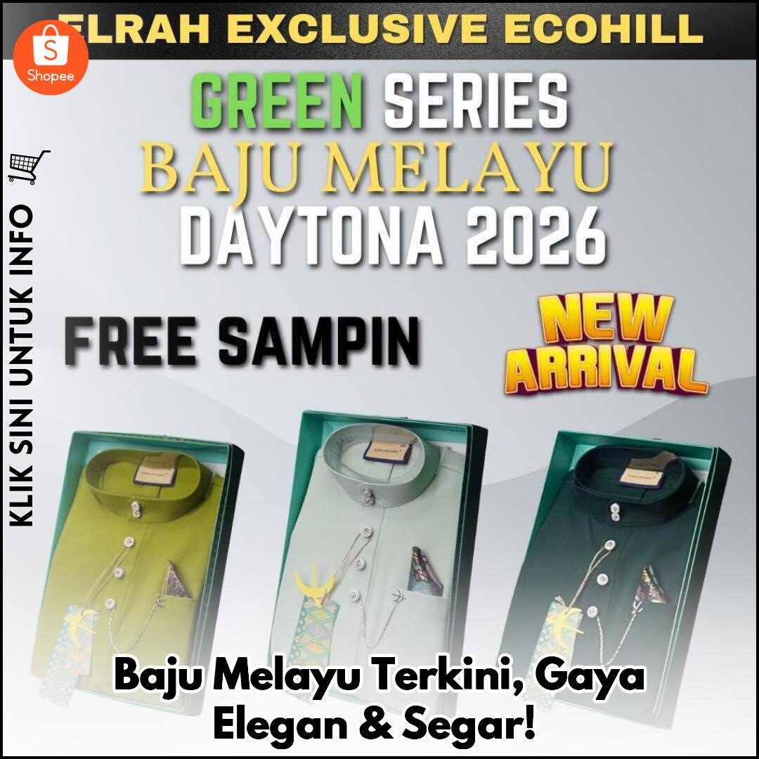 Baju Melayu Terkini, Gaya Elegan & Segar!