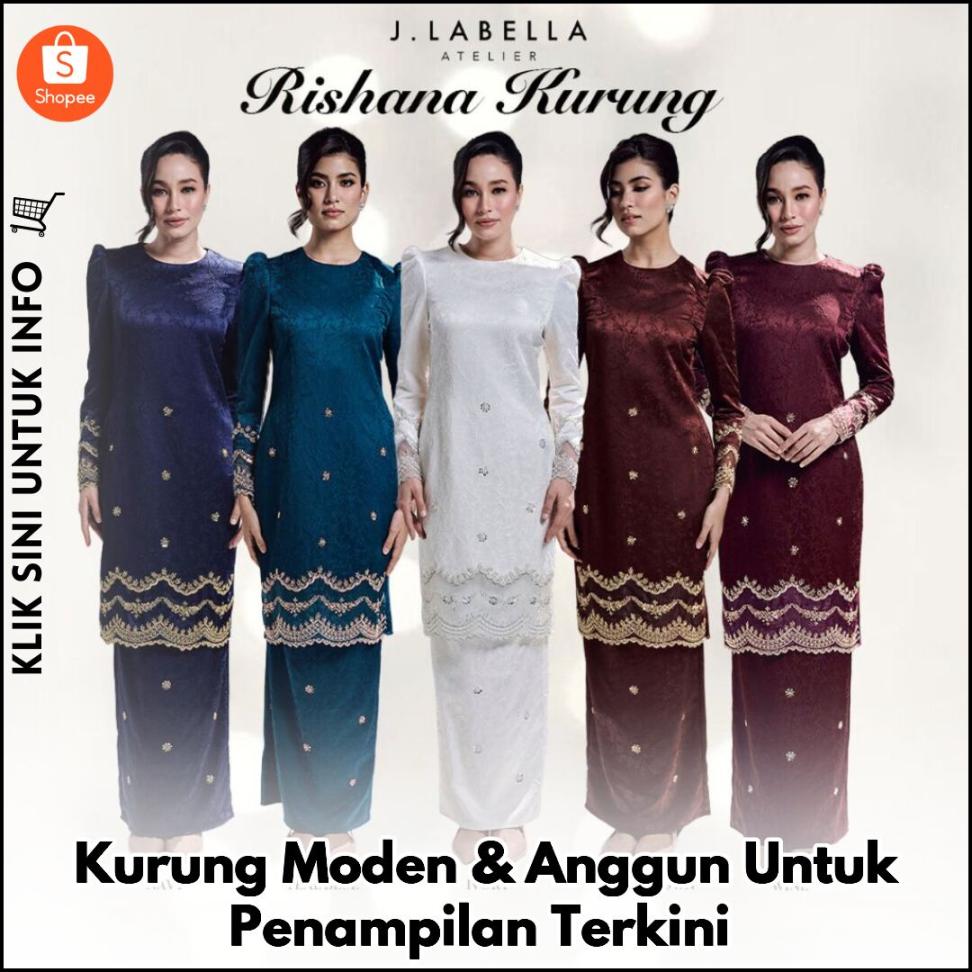 Kurung Moden & Anggun Untuk Penampilan Terkini