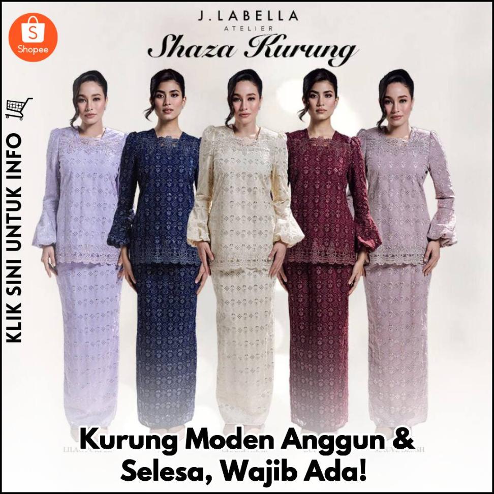 Kurung Moden Anggun & Selesa, Wajib Ada!