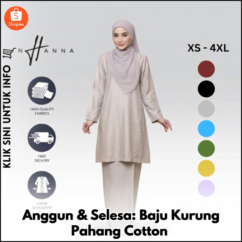 Anggun & Selesa: Baju Kurung Pahang Cotton