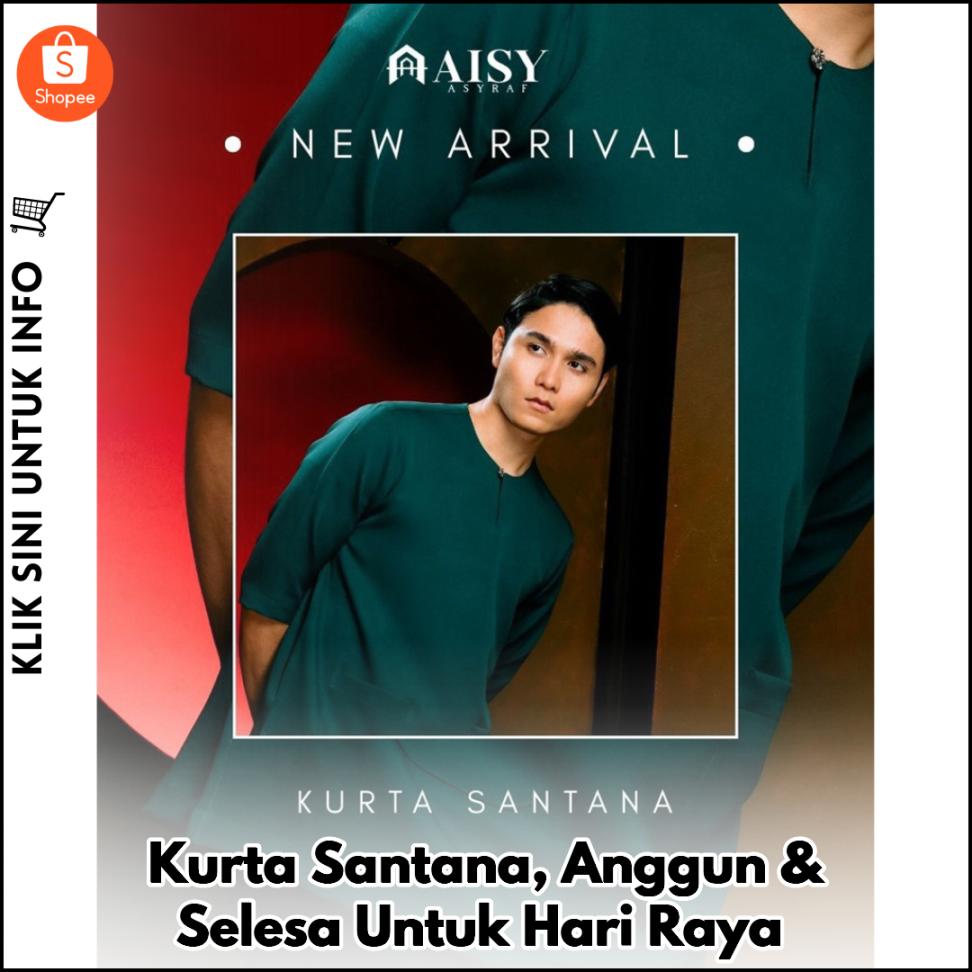 Kurta Santana, Anggun & Selesa Untuk Hari Raya