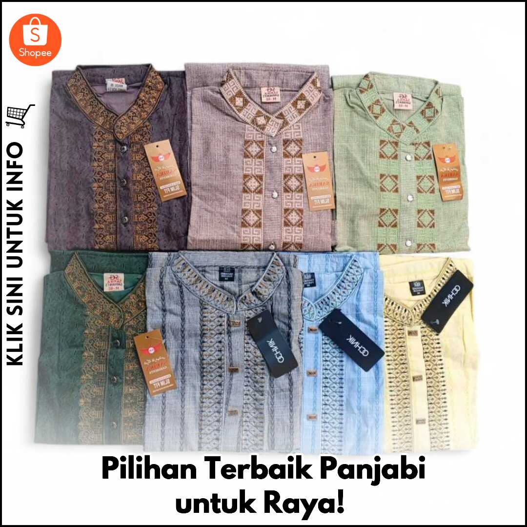 Pilihan Terbaik Panjabi untuk Raya!