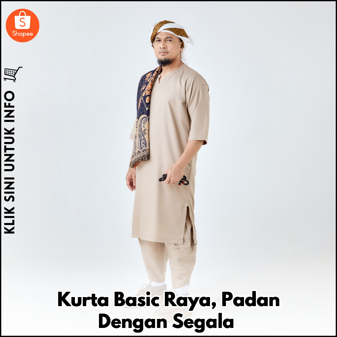 Kurta Basic Raya, Padan Dengan Segala
