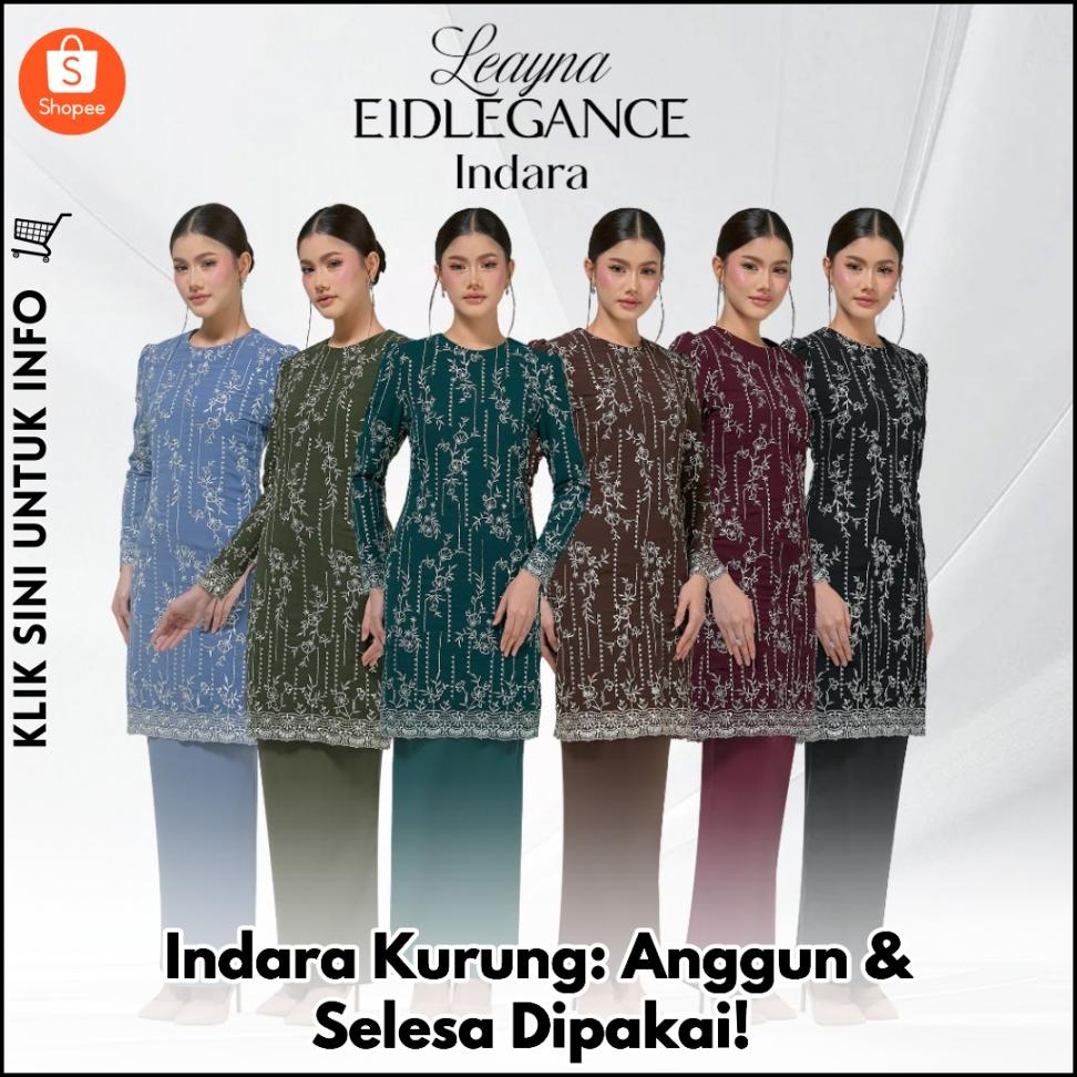 Indara Kurung: Anggun & Selesa Dipakai!