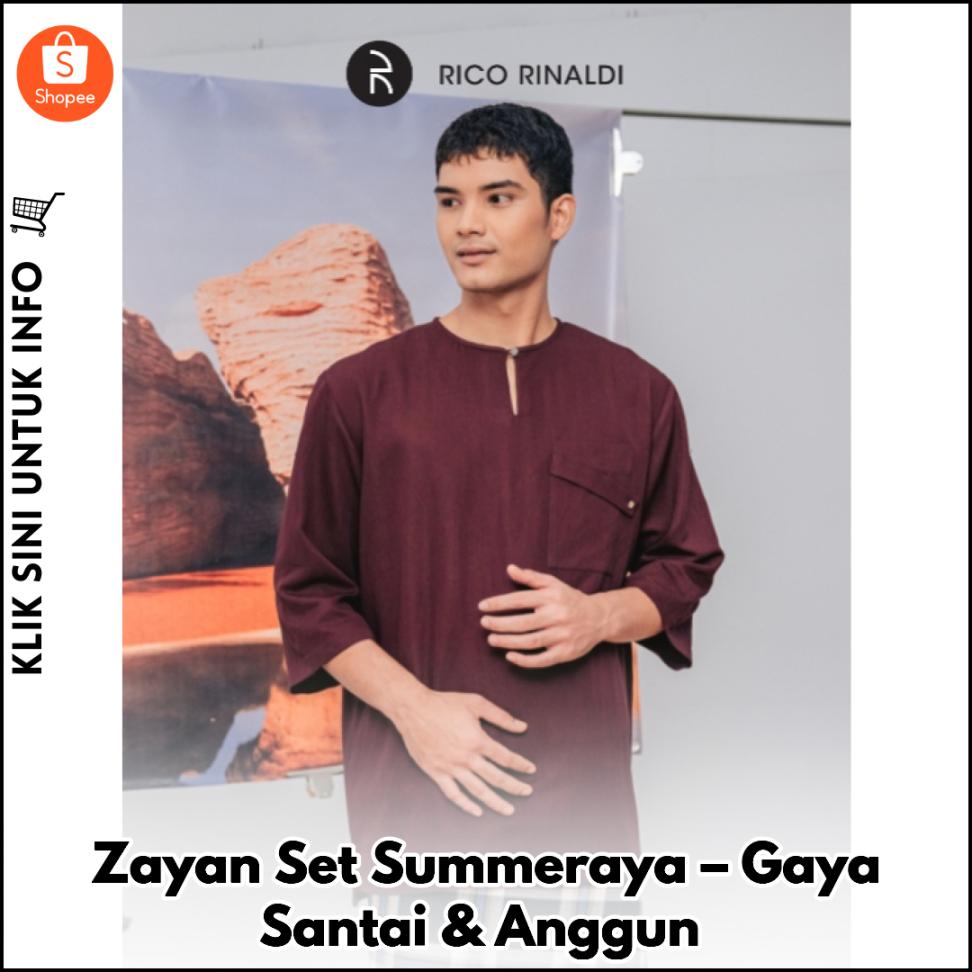 Zayan Set Summeraya – Gaya Santai & Anggun
