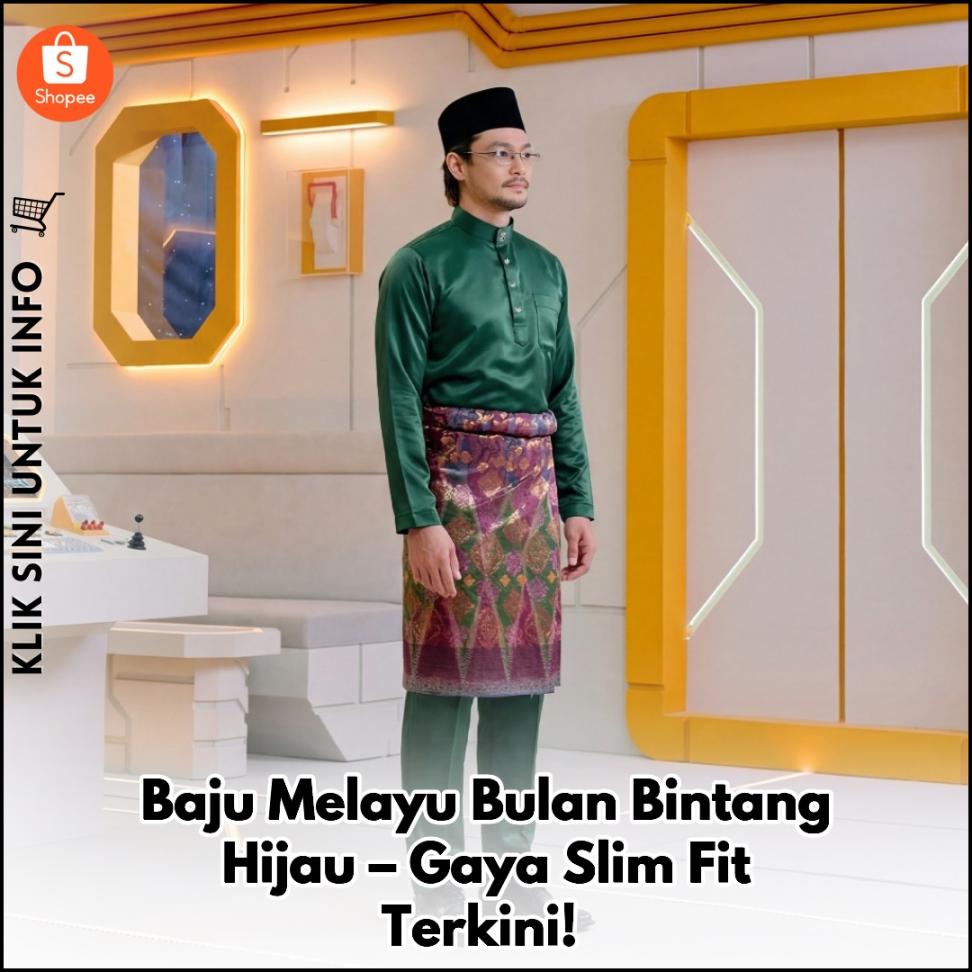 Baju Melayu Slim Fit, Tampil Gaya & Elegan!