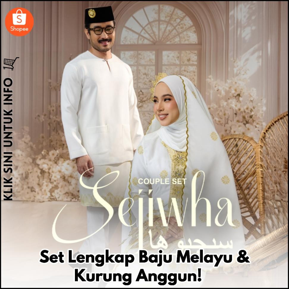 Set Lengkap Baju Melayu & Kurung Anggun! ?