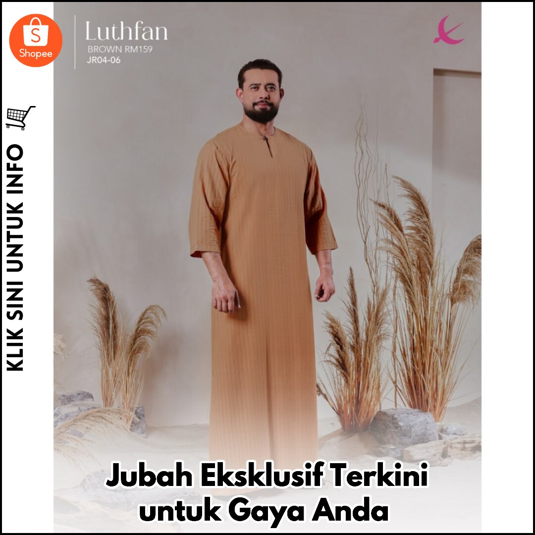 Jubah Eksklusif Terkini untuk Gaya Anda