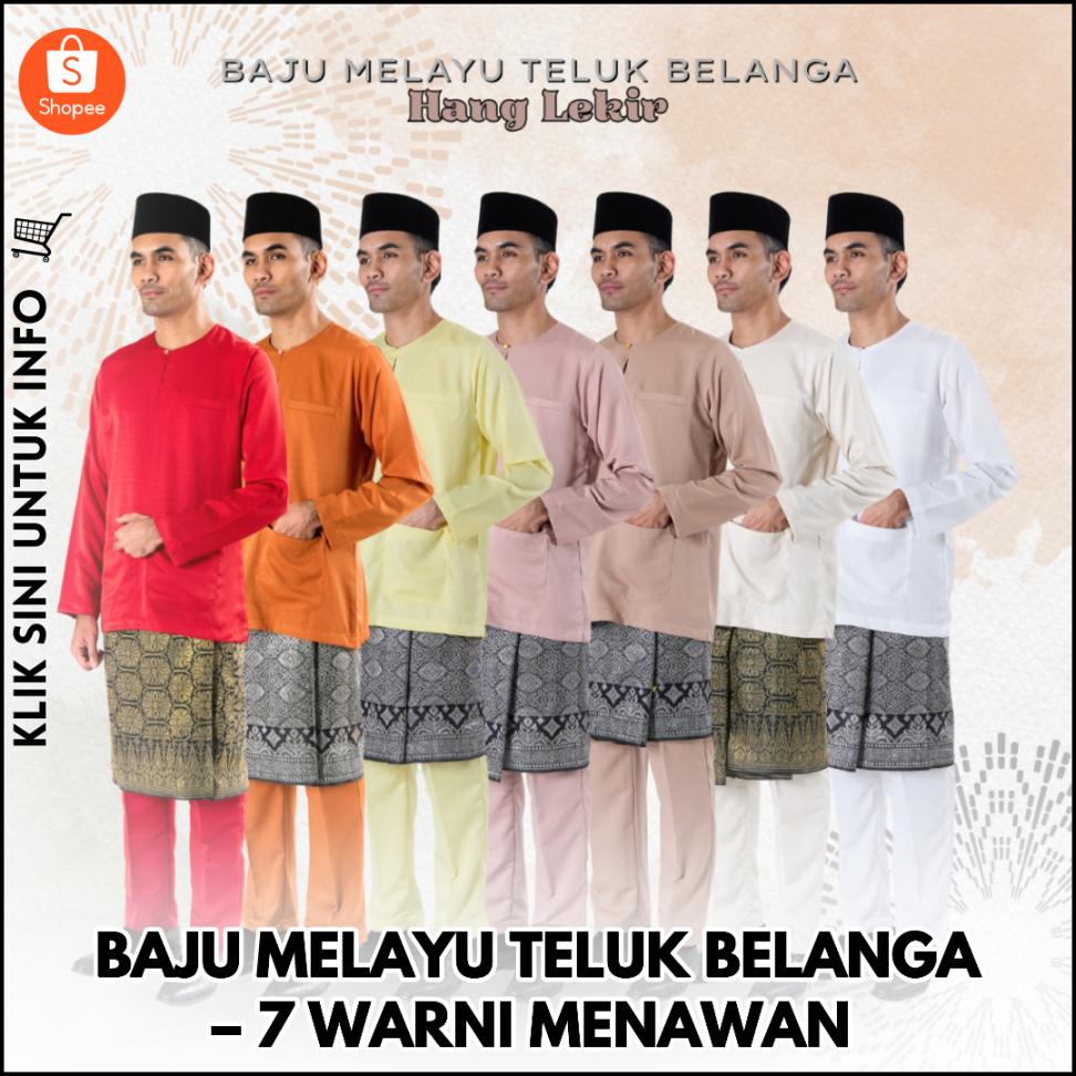 BAJU MELAYU TELUK BELANGA – 7 WARNI MENAWAN