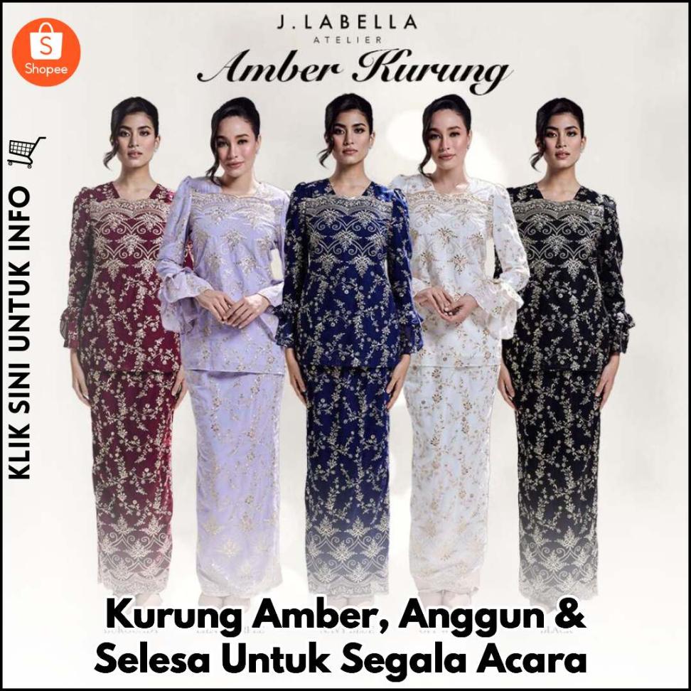 Kurung Amber, Anggun & Selesa Untuk Segala Acara