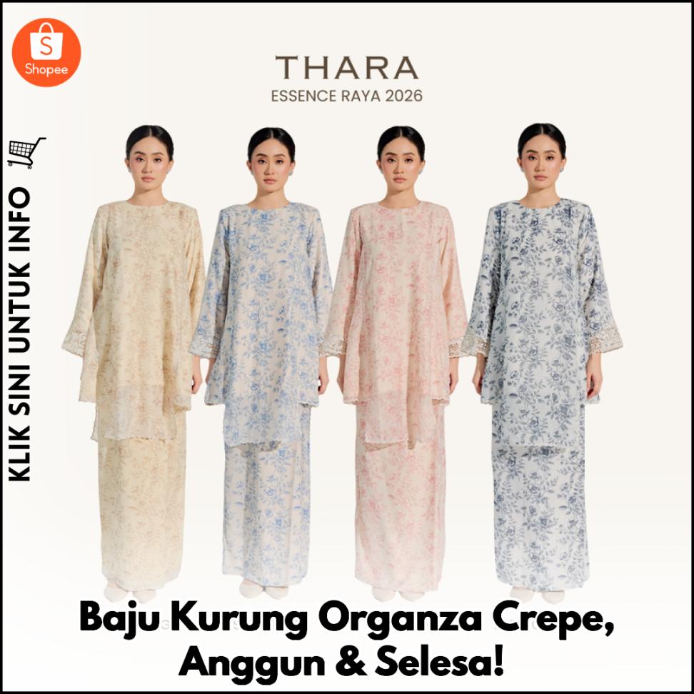Baju Kurung Organza Crepe, Anggun & Selesa!