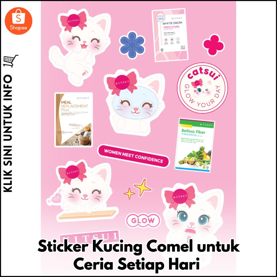 Sticker Kucing Comel untuk Ceria Setiap Hari