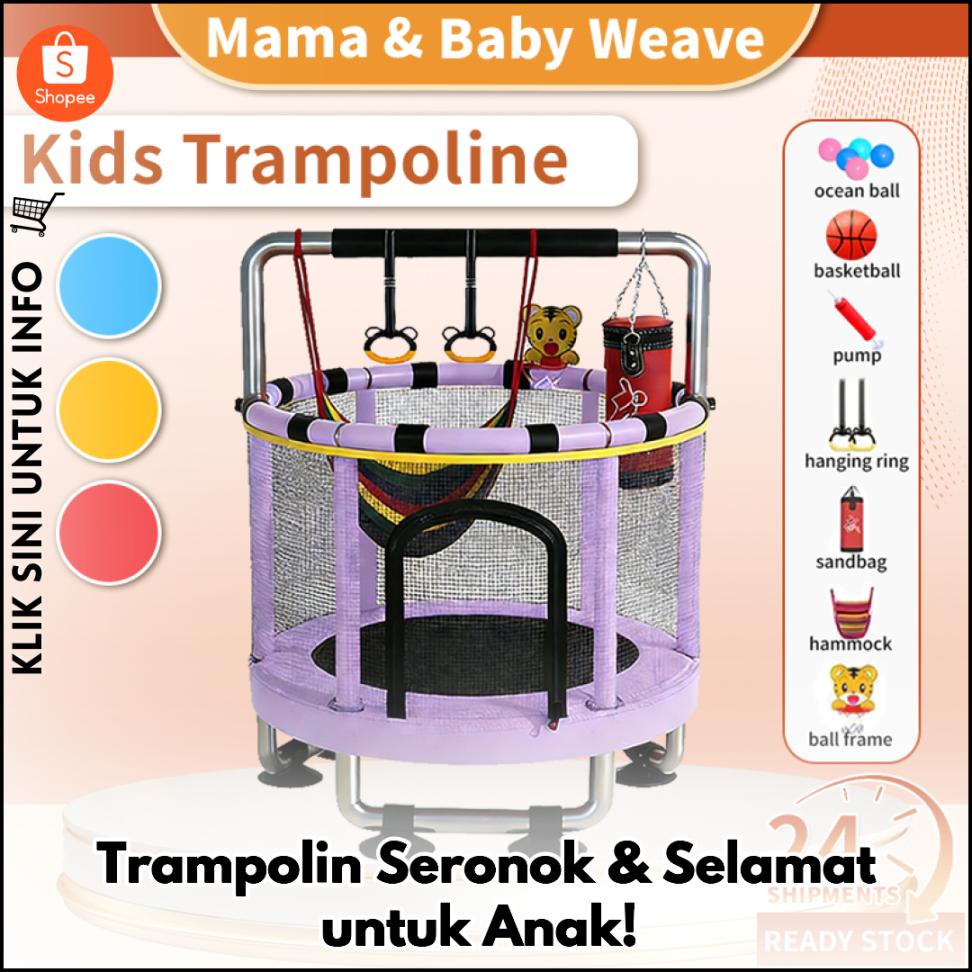 Trampolin Seronok & Selamat untuk Anak!