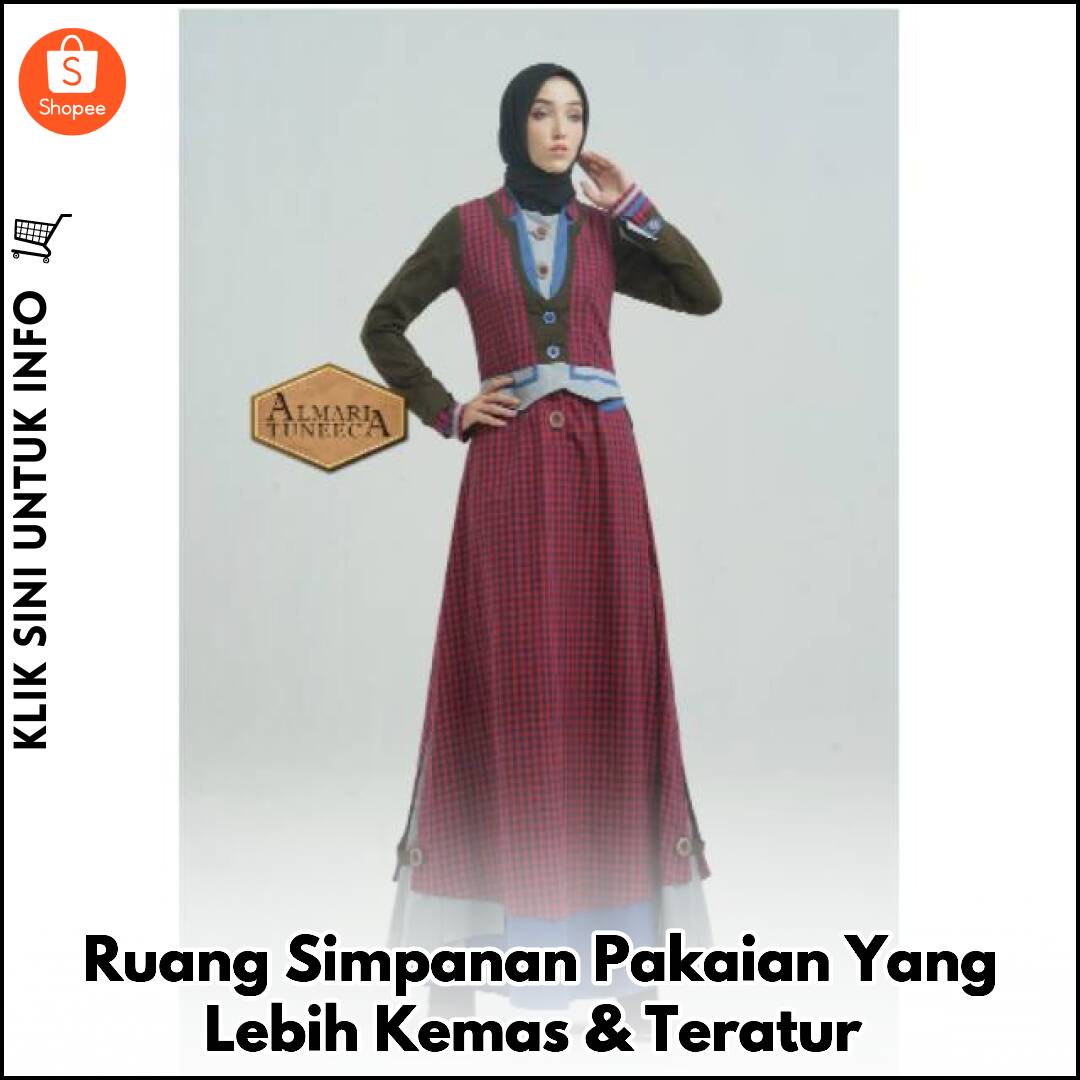 Ruang Simpanan Pakaian Yang Lebih Kemas & Teratur