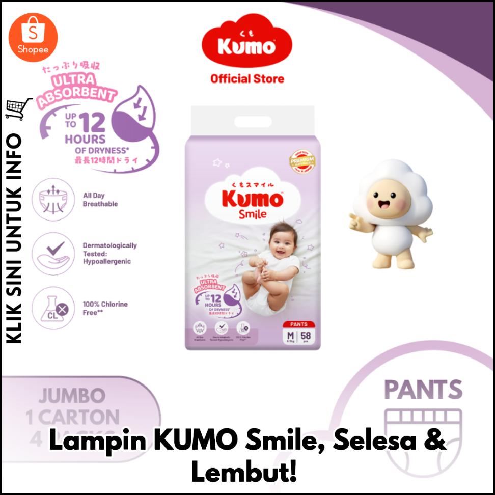 Lampin KUMO Smile, Selesa & Lembut!