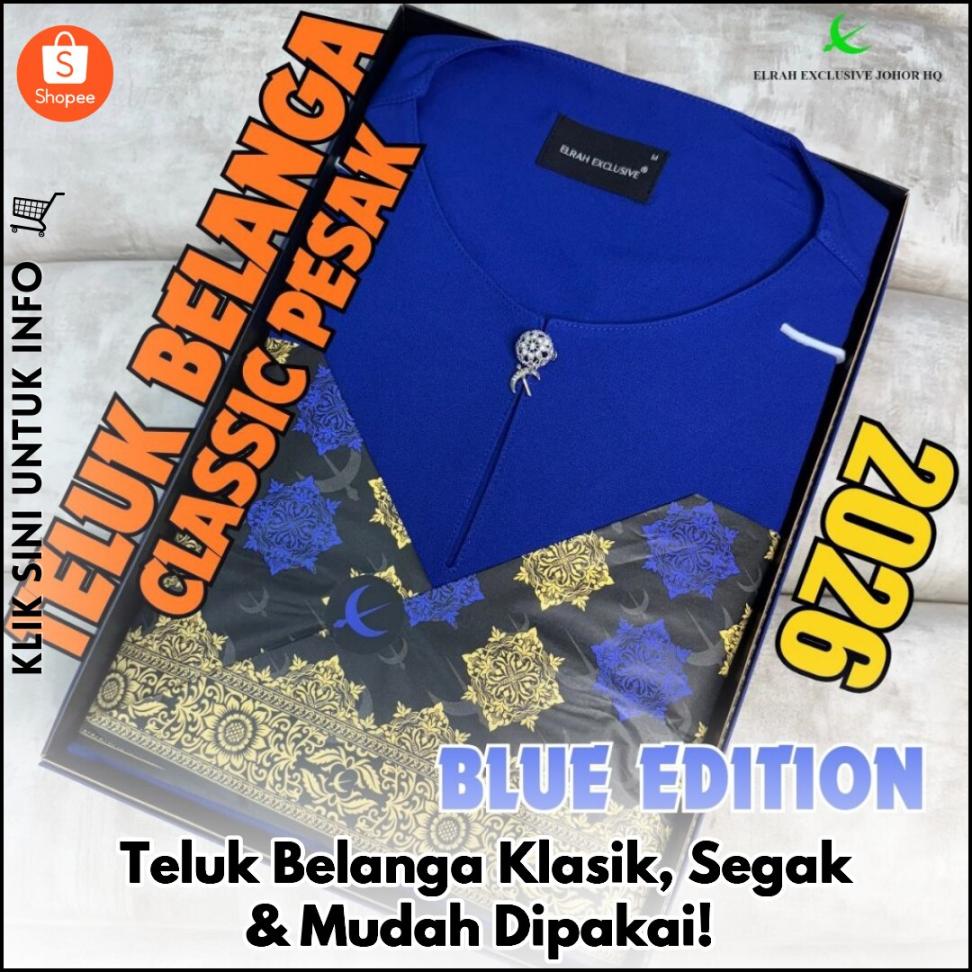 Teluk Belanga Klasik, Segak & Mudah Dipakai!