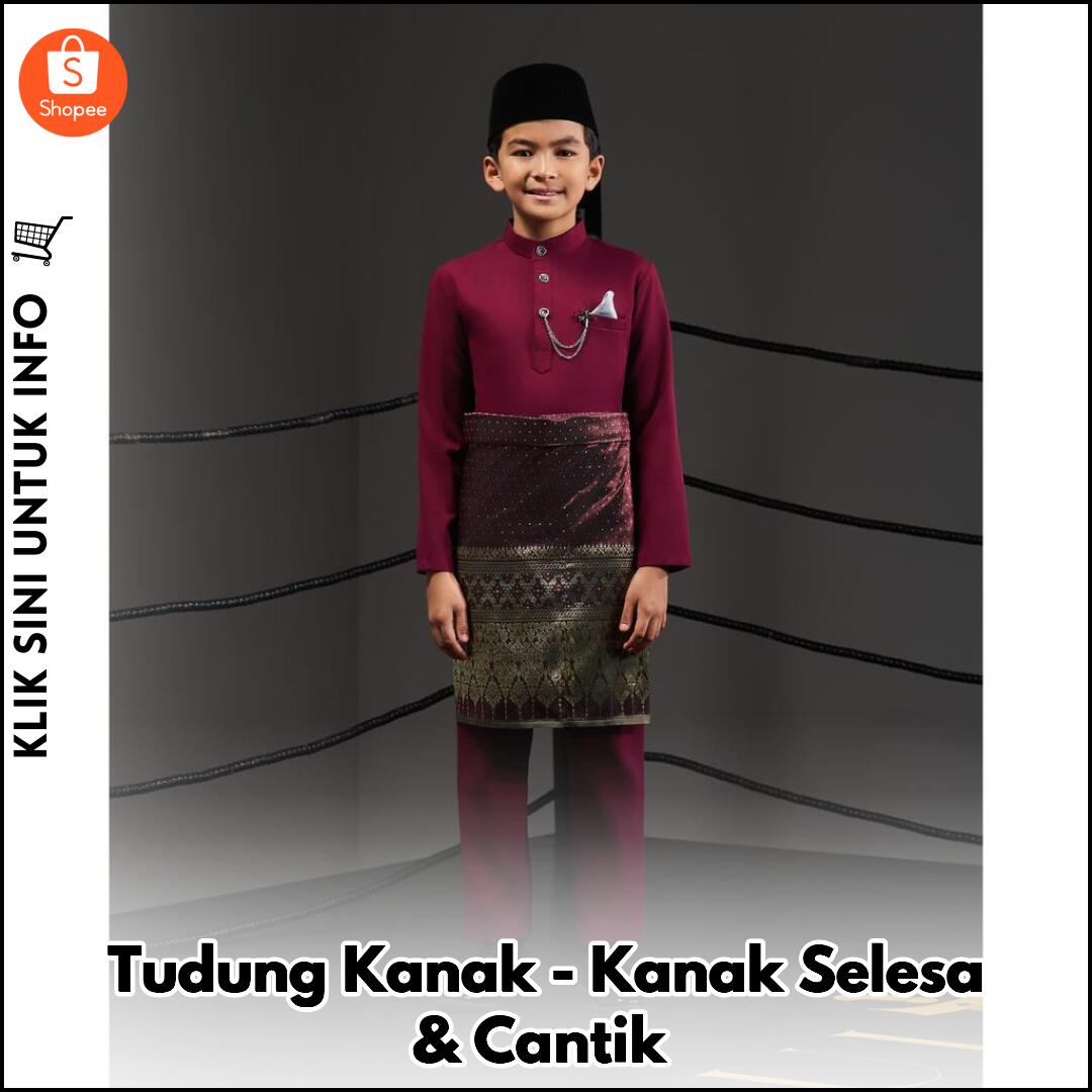 Tudung Kanak-Kanak Selesa & Bergaya