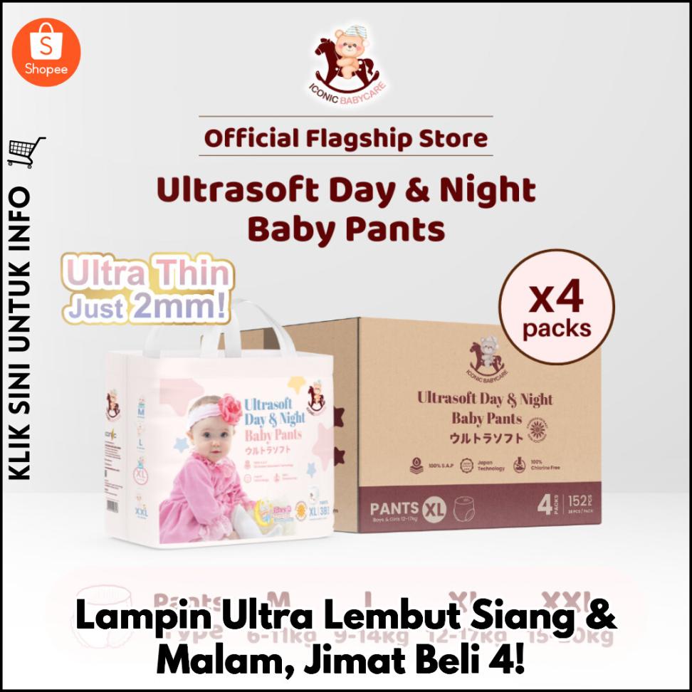 Lampin Ultra Lembut Siang & Malam, Jimat Beli 4!