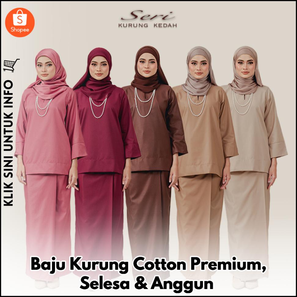 Baju Kurung Kedah Premium, Selesa & Anggun
