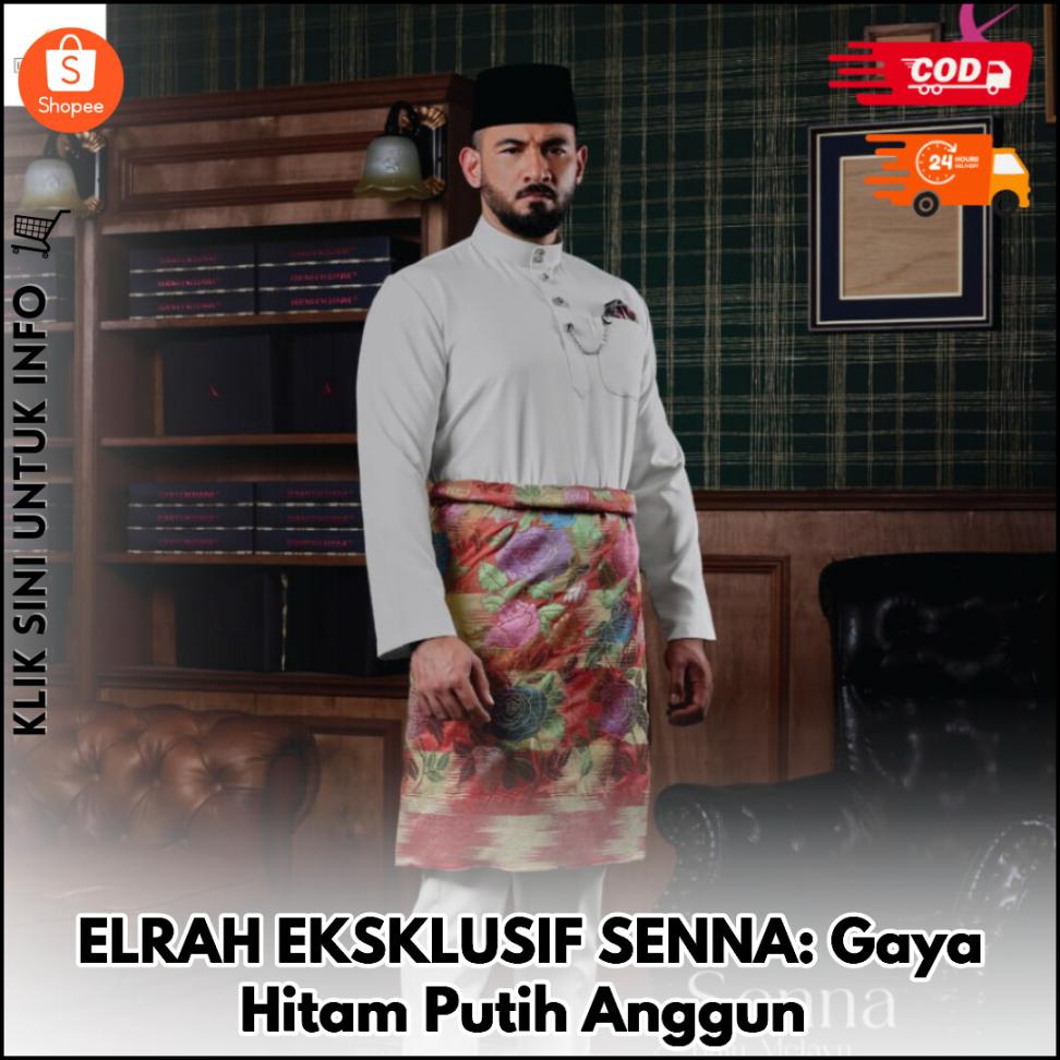 ELRAH Eksklusif Senna: Hitam Putih Anggun