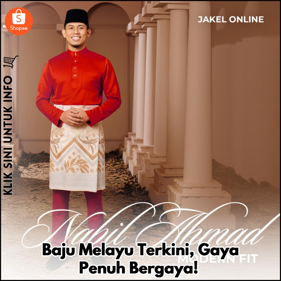 Baju Melayu Terkini, Gaya Penuh Bergaya!