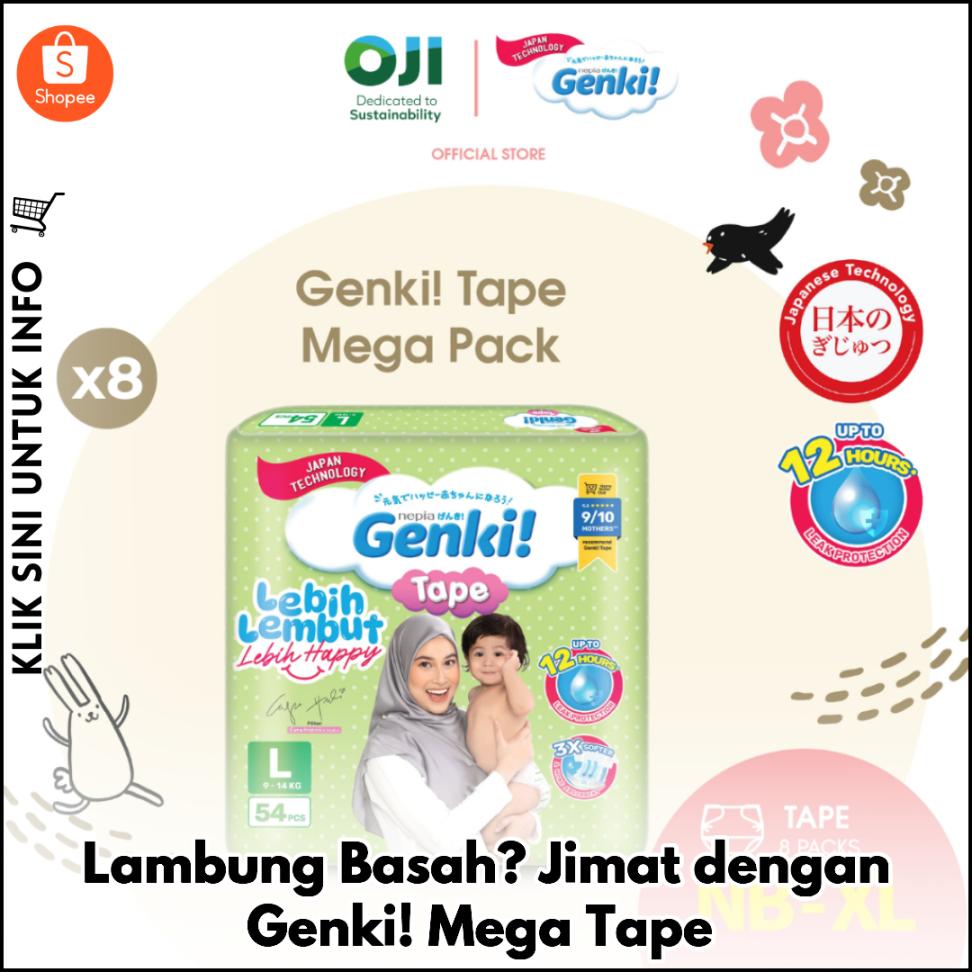Lambung Basah? Jimat dengan Genki! Mega Tape