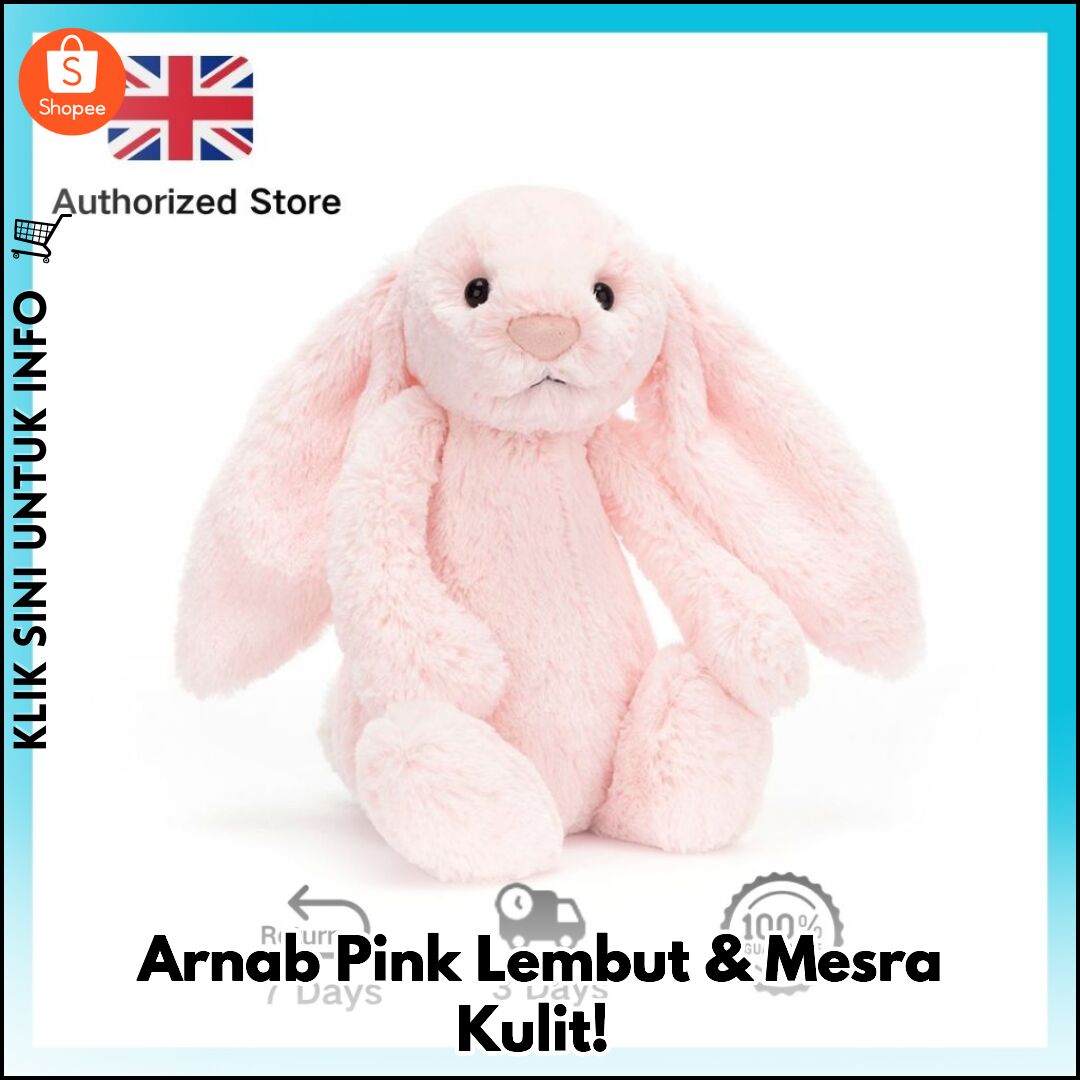 Arnab Pink Lembut & Mesra Kulit!