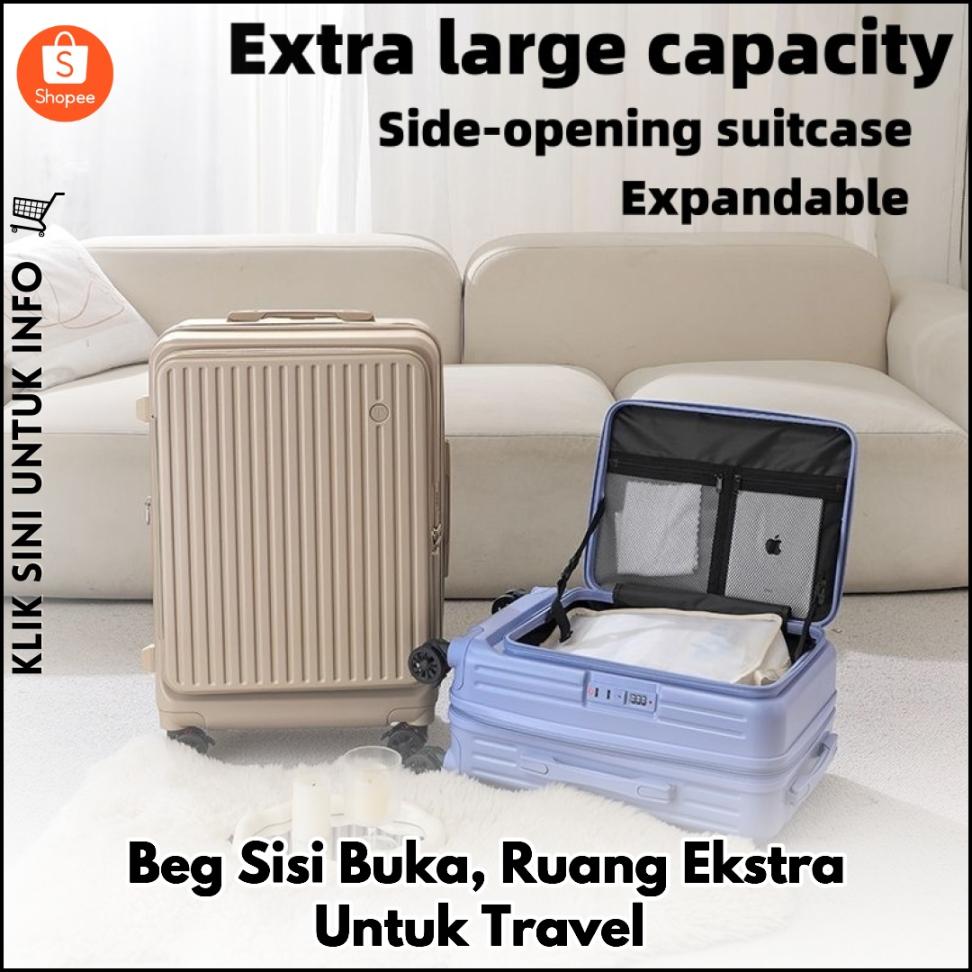 Beg Sisi Buka, Ruang Ekstra Untuk Travel