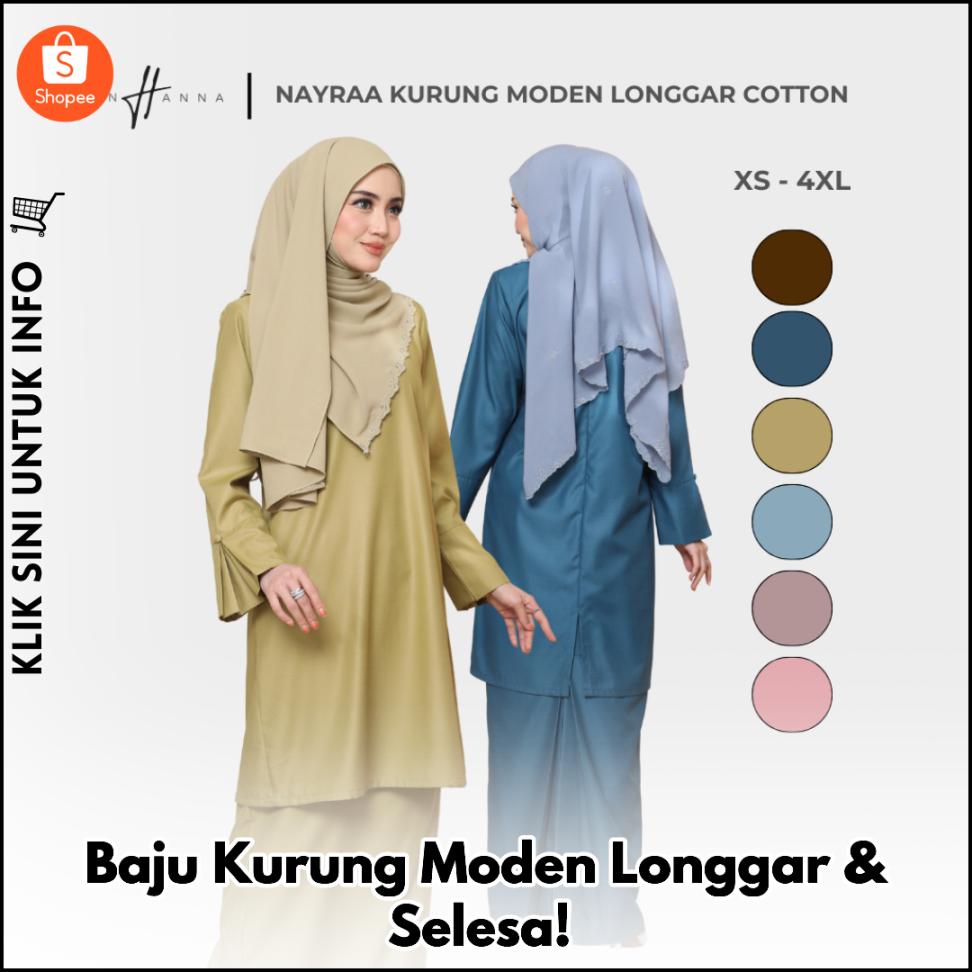 Baju Kurung Moden Longgar & Selesa!
