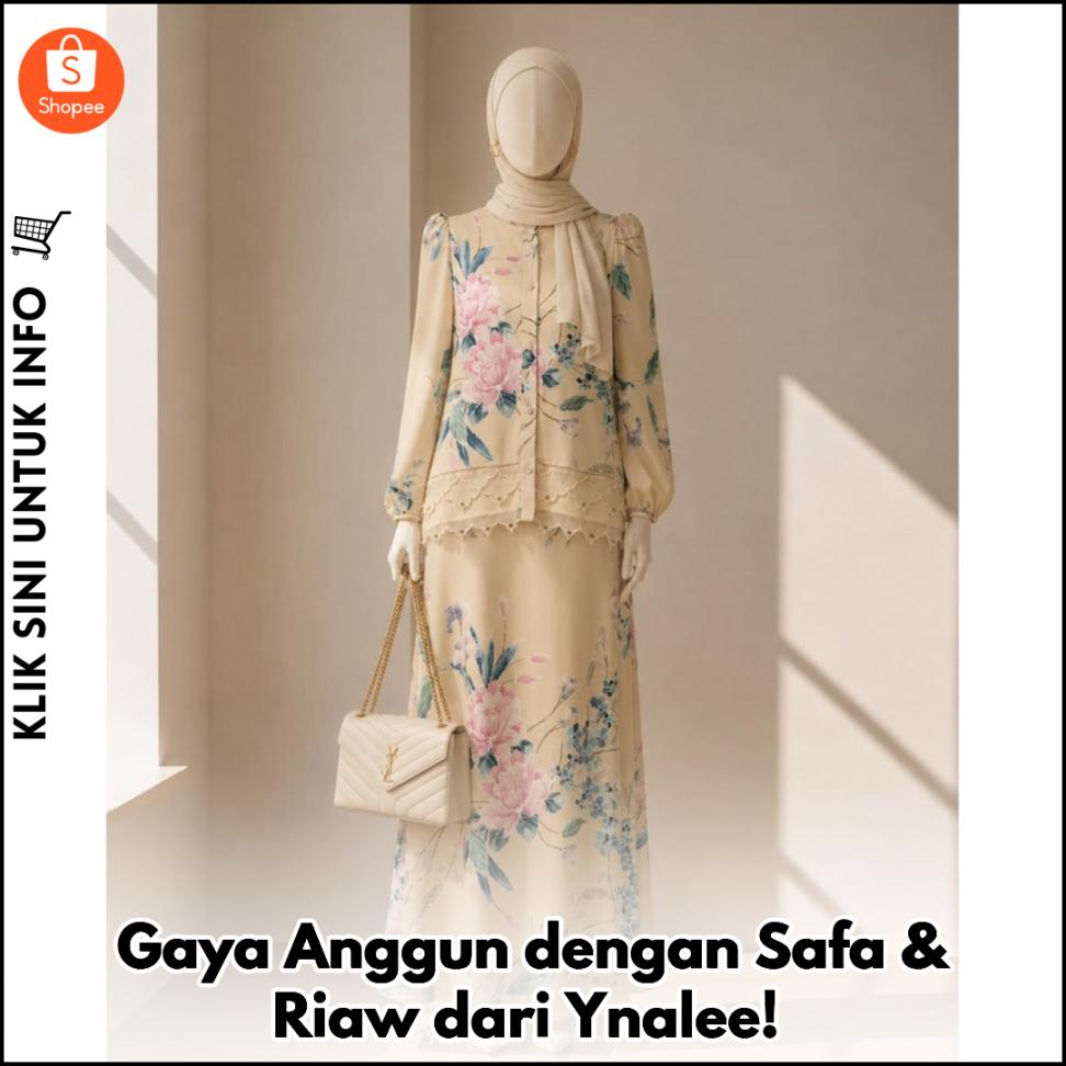 Gaya Anggun dengan Safa & Riaw dari Ynalee!