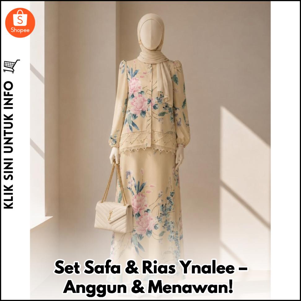 Set Safa & Rias Ynalee – Anggun & Menawan!