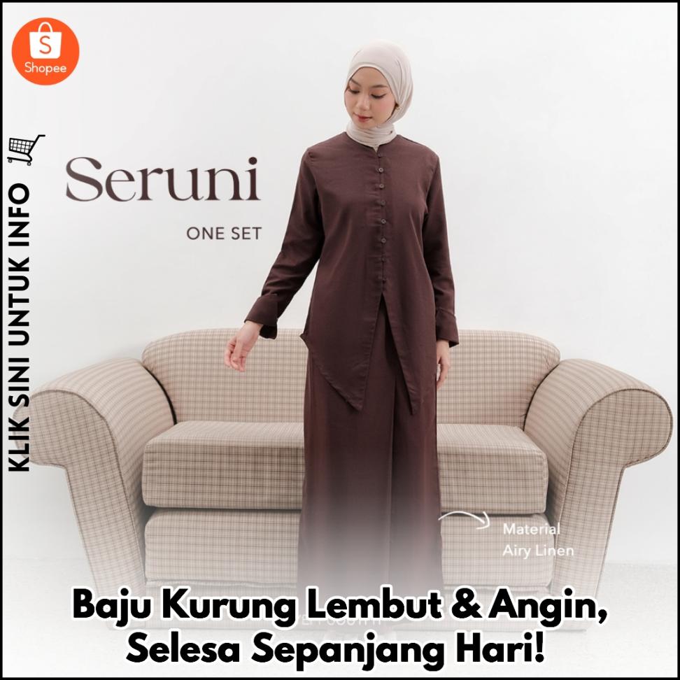 Baju Kurung Lembut & Angin, Selesa Sepanjang Hari!