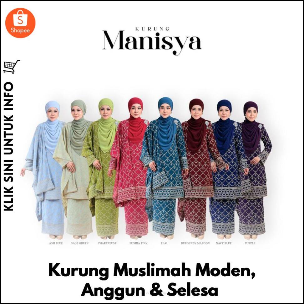 Kurung Muslimah Moden, Anggun & Selesa