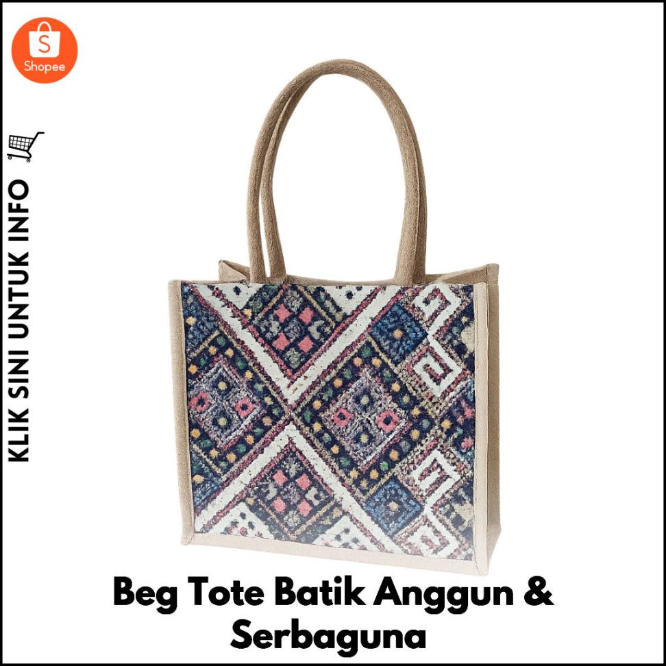 Beg Tote Batik Anggun & Serbaguna