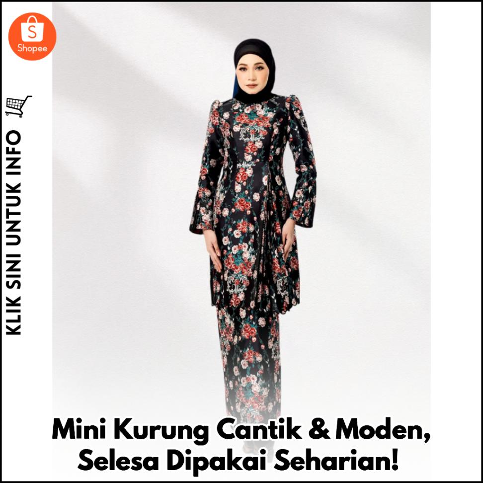 Mini Kurung Cantik & Moden, Selesa Dipakai Seharian!