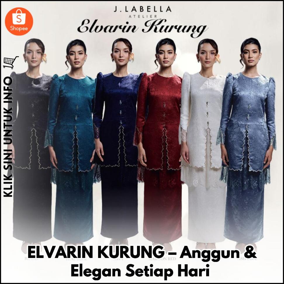 ELVARIN KURUNG – Anggun & Elegan Setiap Hari