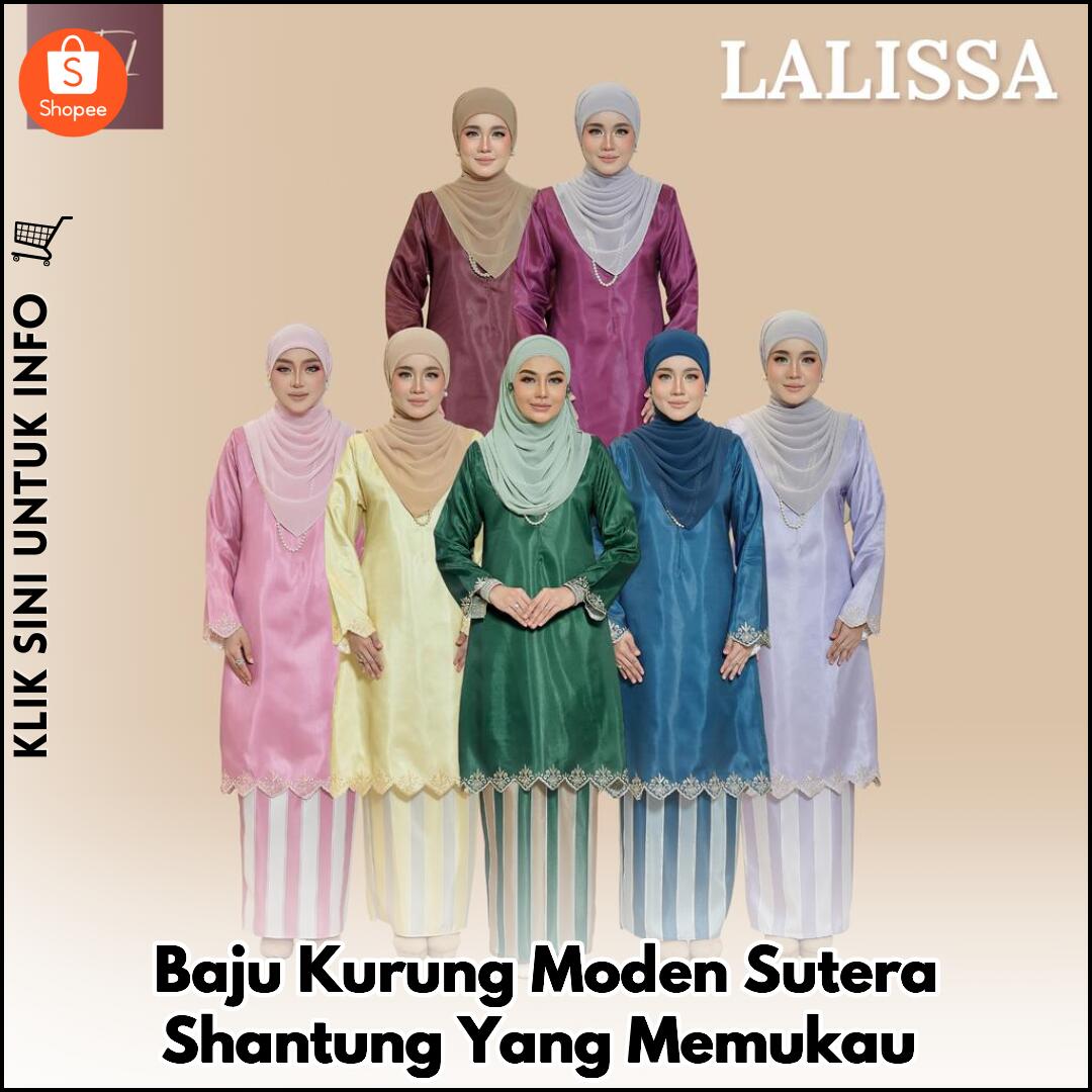 Baju Kurung Moden Sutera Shantung Yang Memukau