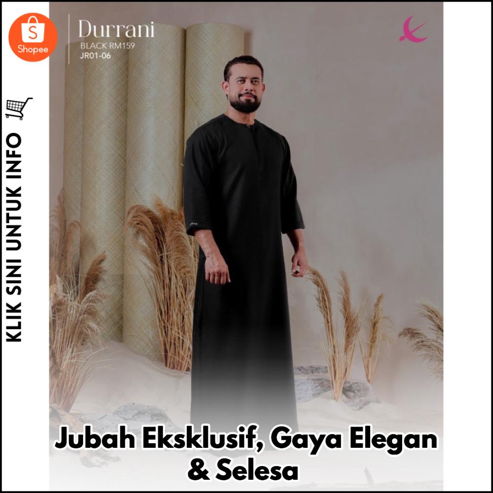 Jubah Eksklusif, Gaya Elegan & Selesa