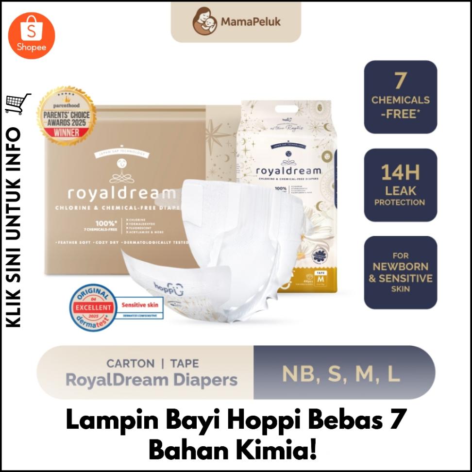 Lampin Bayi Hoppi Bebas 7 Bahan Kimia!
